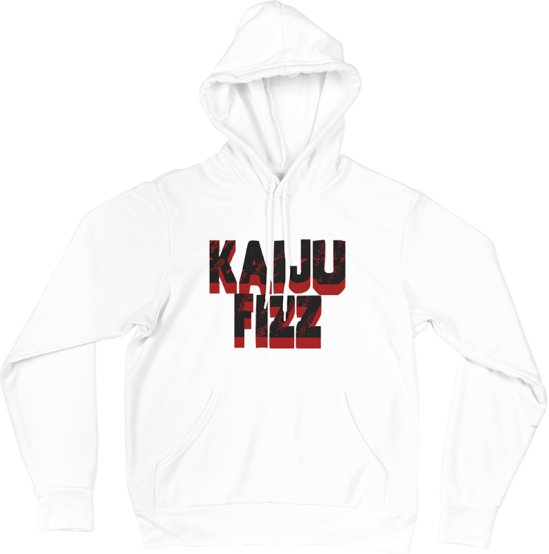 Kaiju Fizz branded hoodie